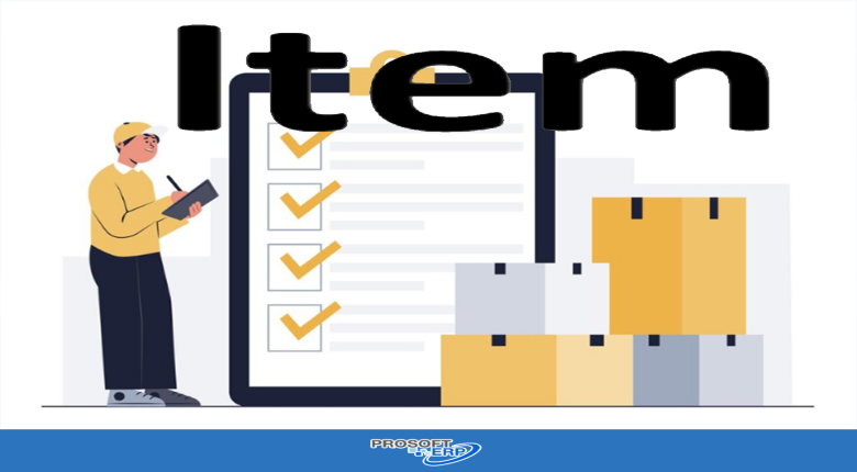 ข้อมูลสินค้า เป็นการกำหนดข้อมูลของสินค้าที่จะใช้ภายในระบบ โดยประกอบไปด้วยข้อมูลทั่วไปของสินค้า ข้อมูลด้านคลังสินค้า ข้อมูลด้านการซื้อและการขาย