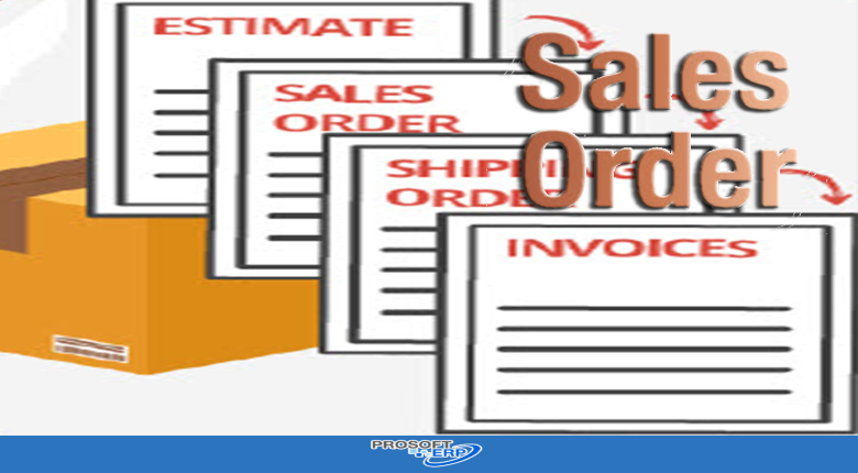 ใบสั่งขาย (Sales Order)เป็นการบันทึกรายการสั่งขายสินค้าหรือบริการ เพื่อเป็นการยืนยันการซื้อสินค้าของลูกค้า เริ่มจากเมื่อลูกค้ามีความต้องการสั่งซื้อสินค้า ฝ่ายขายจะตรวจสอบข้อมูลต่างๆ