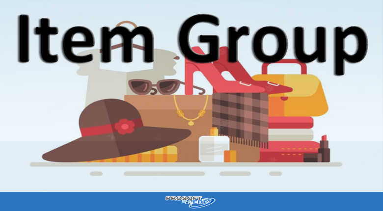 กลุ่มสินค้า เป็นหน้าจอจัดกลุ่มสินค้า เพื่อให้สามารถควบคุมการสร้างสินค้าให้มีคุณสมบัติและเงื่อนไขเป็นไปตามที่กำหนด